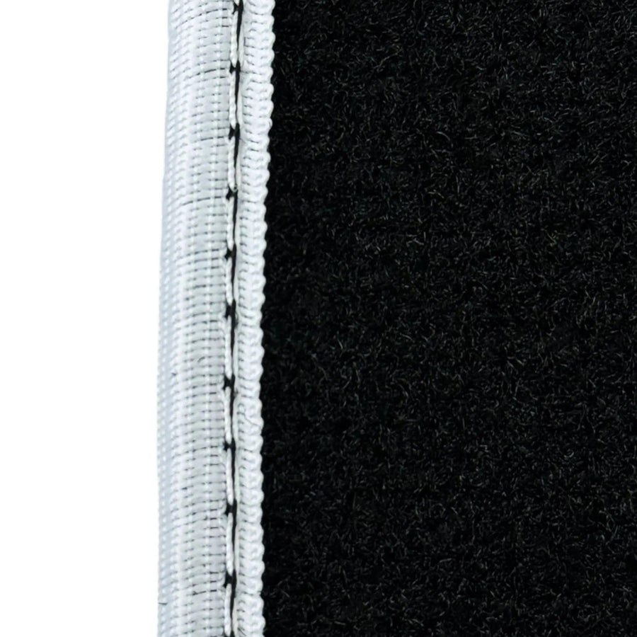 Black Mats For BMW U06 (2022-2026) | White Trim - AutoWin