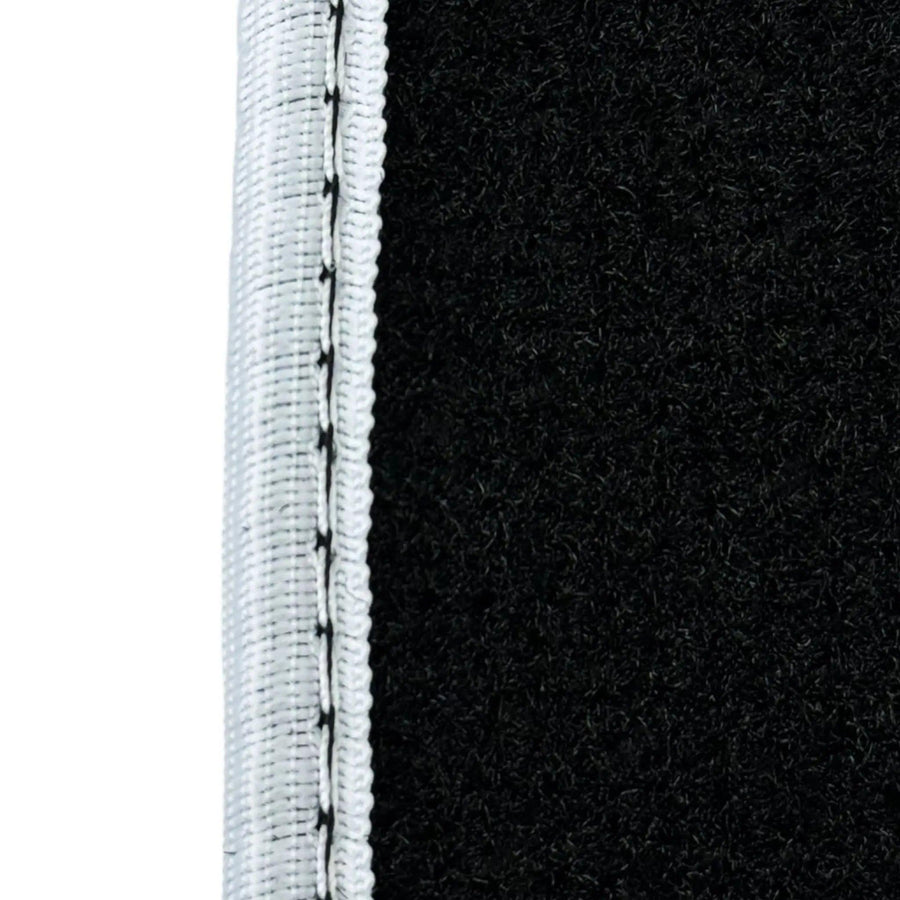 Black Mats For BMW 1 Series F70 | White Trim - AutoWin