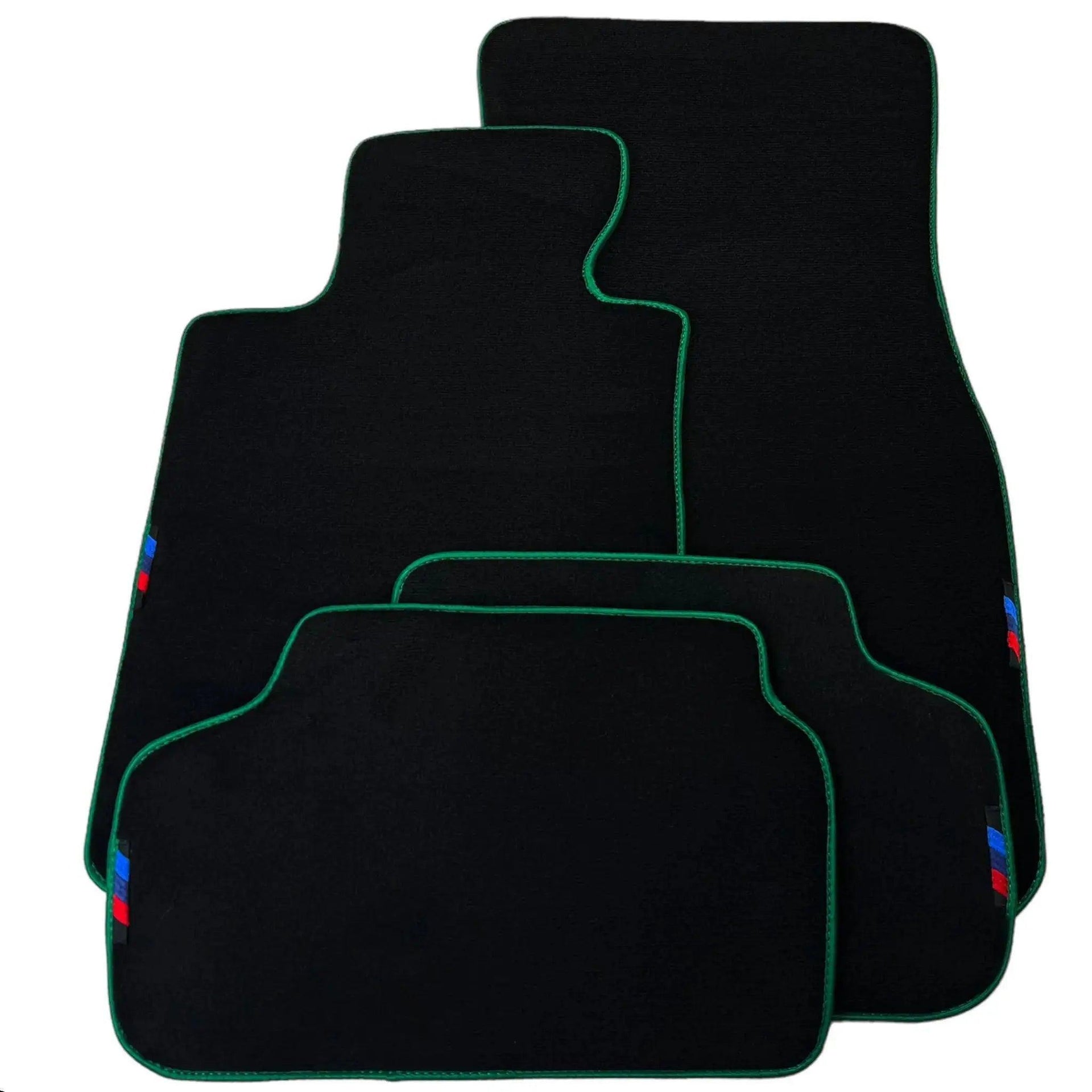 Black Mats For BMW M3 G80 | Green Trim - AutoWin
