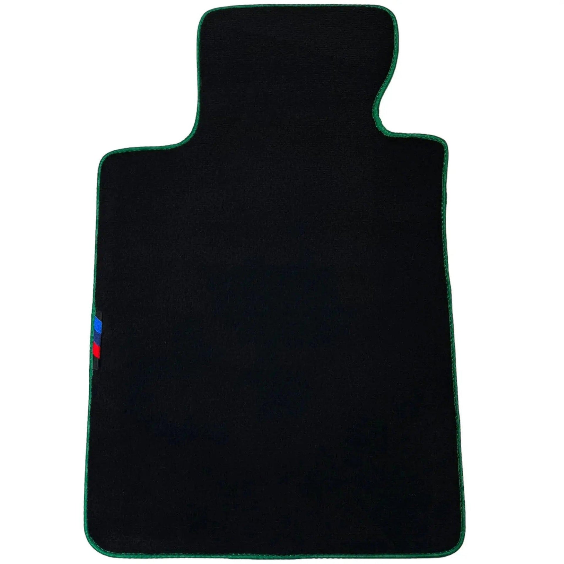 Black Mats For BMW X5M F95 SUV | Green Trim - AutoWin