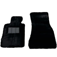 Black Sheepskin Floor Mats For BMW U06 (2022-2026) No Steps Edition - AutoWin