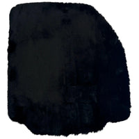 Black Sheepskin Floor Mats for Ferrari 488 Pista Spider (2019-2021)