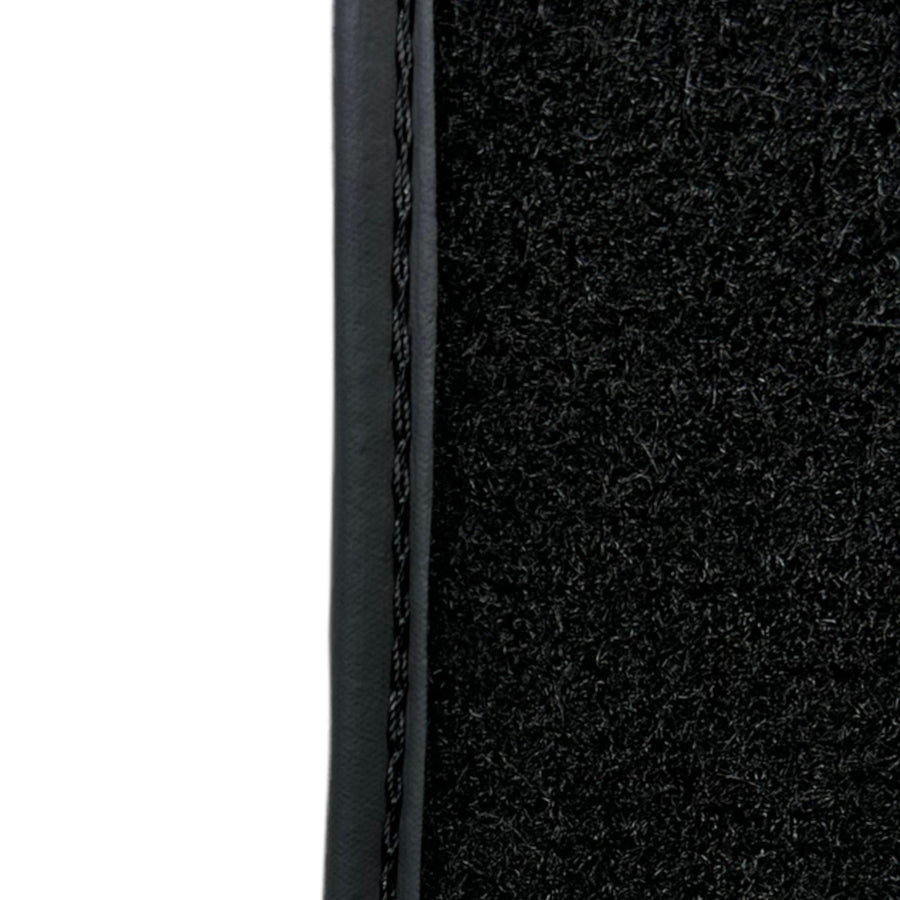 Black Sheepskin Floor Mats for Rolls-Royce Cullinan (2018-2023) No Steps Edition - AutoWin