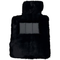 Black Sheepskin Floor Mats for Rolls-Royce Ghost Series II (2021-2024) No Steps Edition - AutoWin