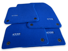 Blue Floor Mats for A7 - C8 (2018-2023) | ER56 Design - AutoWin