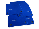 Blue Floor Mats for Audi A4 - B8 Avant (2008-2015) | ER56 Design - AutoWin