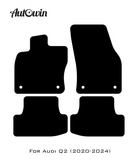 Blue Floor Mats for Audi Q2 (2020-2024) | ER56 Design - AutoWin