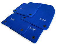 Blue Floor Mats for Audi Q4 E-tron Sportback (2021-2024) | ER56 Design - AutoWin