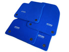 Blue Floor Mats for Audi Q5 FYT Sportback (2021-2024) | ER56 Design - AutoWin