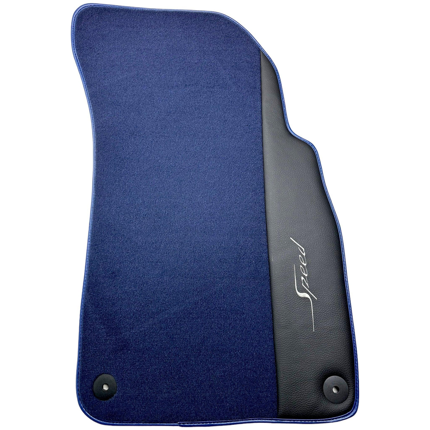 Blue Floor Mats For Bentley Bentayga (2015-2023) with Leather - AutoWin