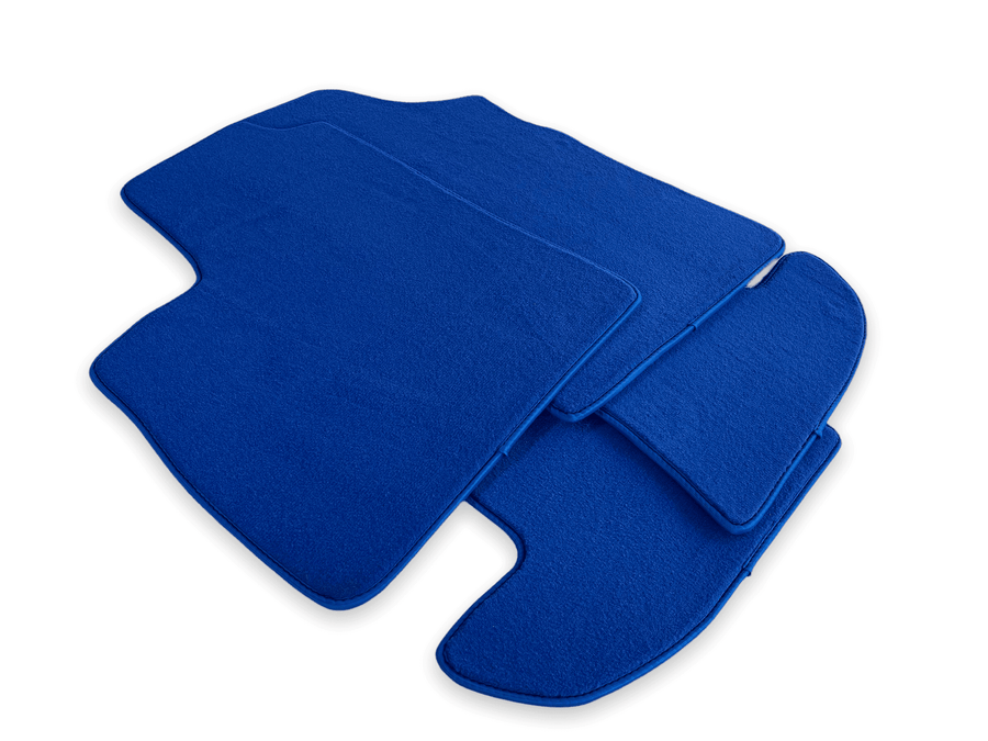 Blue Floor Mats For Bentley Continental GTC (2011-2018) - AutoWin