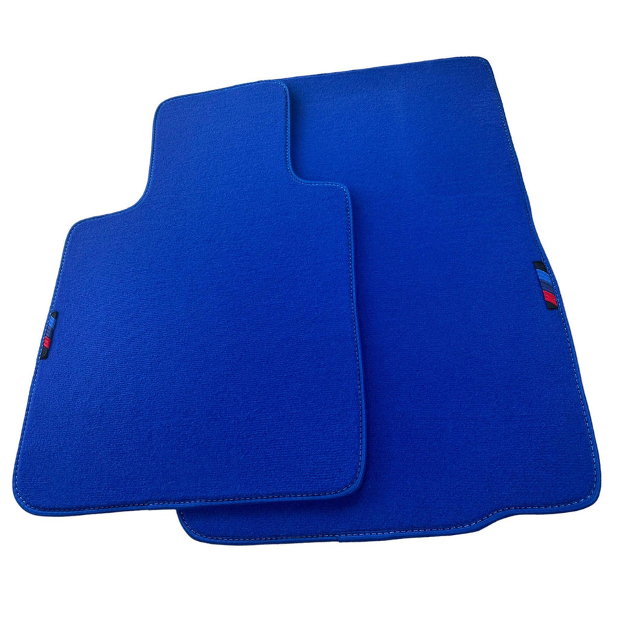 Blue Floor Mats For BMW Z4 Series E86 Coupe (2003-2008) With M Package - AutoWin