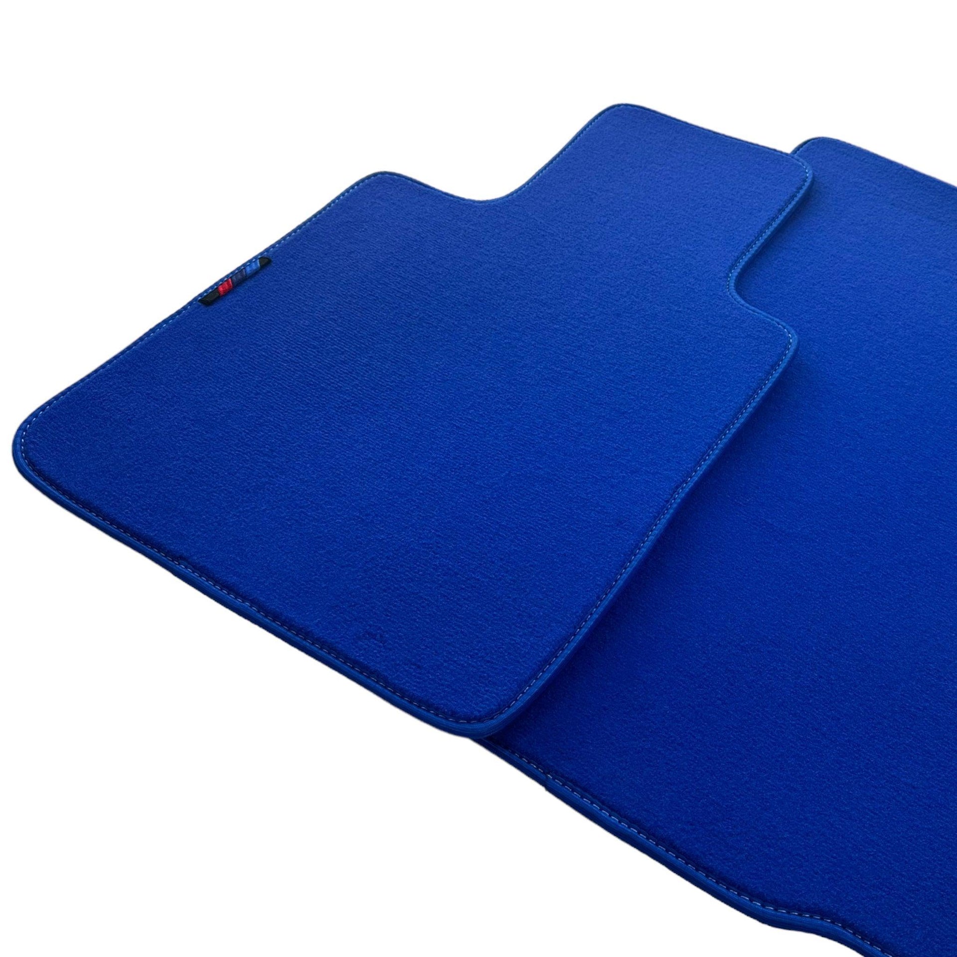 Blue Floor Mats For BMW Z4 Series E86 Coupe (2003-2008) With M Package - AutoWin