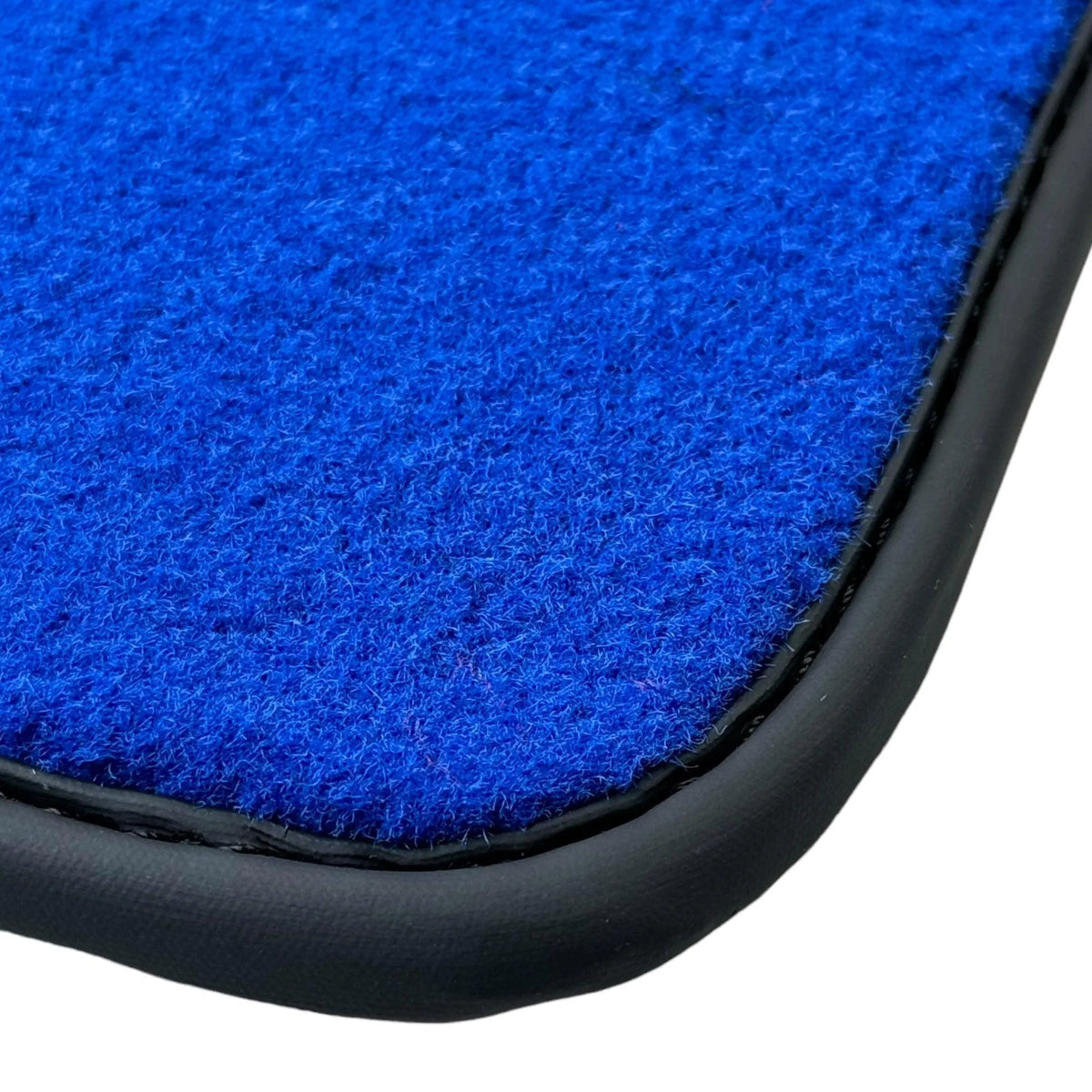 Blue Floor Mats for Ferrari 296 GTB (2022-2027) with Leather