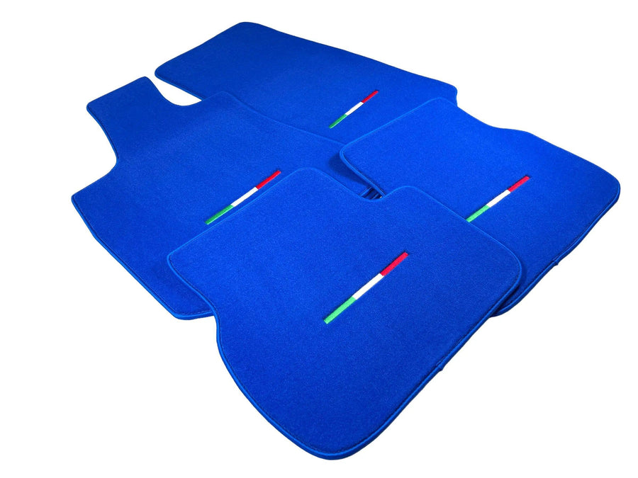 Blue Floor Mats For Maserati Levante (2017-2023) Italy Edition - AutoWin