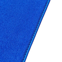 Blue Floor Mats for Pontiac FireBird (1993-2002) with Trans Am Logo - AutoWin