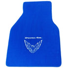 Blue Floor Mats for Pontiac FireBird (1993-2002) with Trans Am Logo - AutoWin