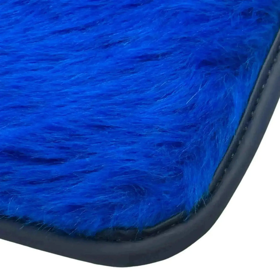 Blue Sheepskin Floor Mats for Rolls-Royce Spectre (2023-2024) - AutoWin
