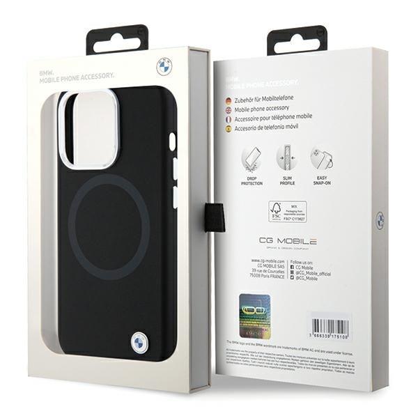 BMW Signature Liquid Silicone MagSafe Hardcase for iPhone 15 Pro 6.1" - AutoWin