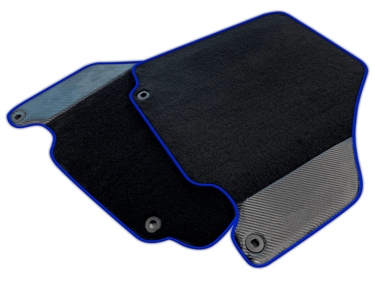 Carbon Fiber Black Floor Mats for Ferrari 360 (1999-2005) | Various Trim Colors