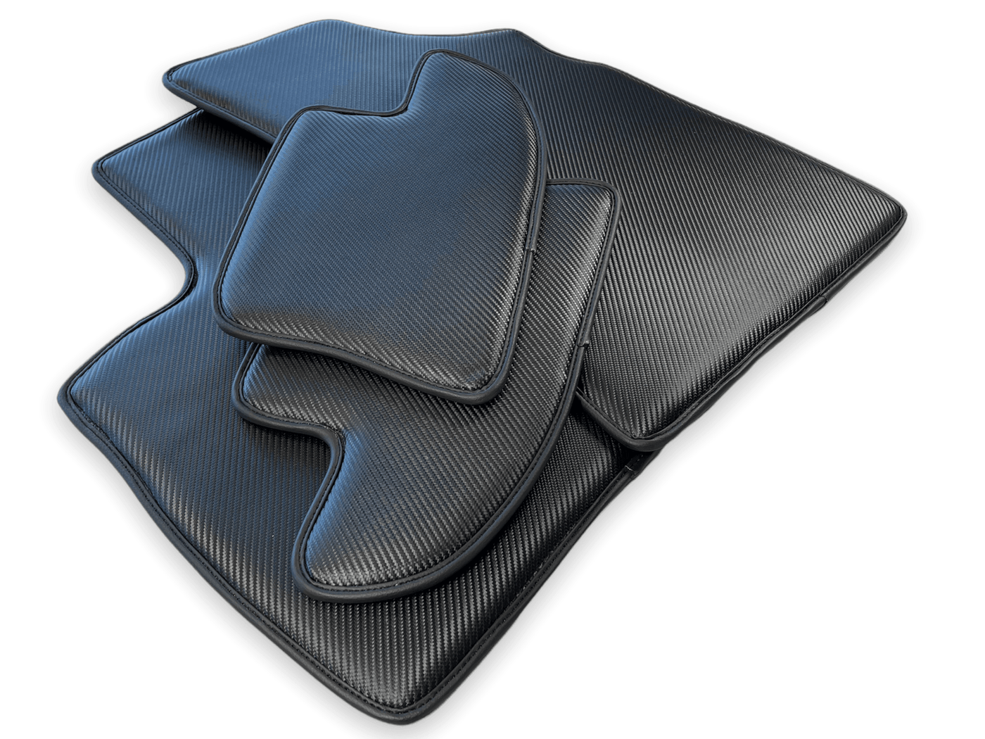 Carbon Fiber Floor Mats For Bentley Continental GT 2003–2011 - AutoWin