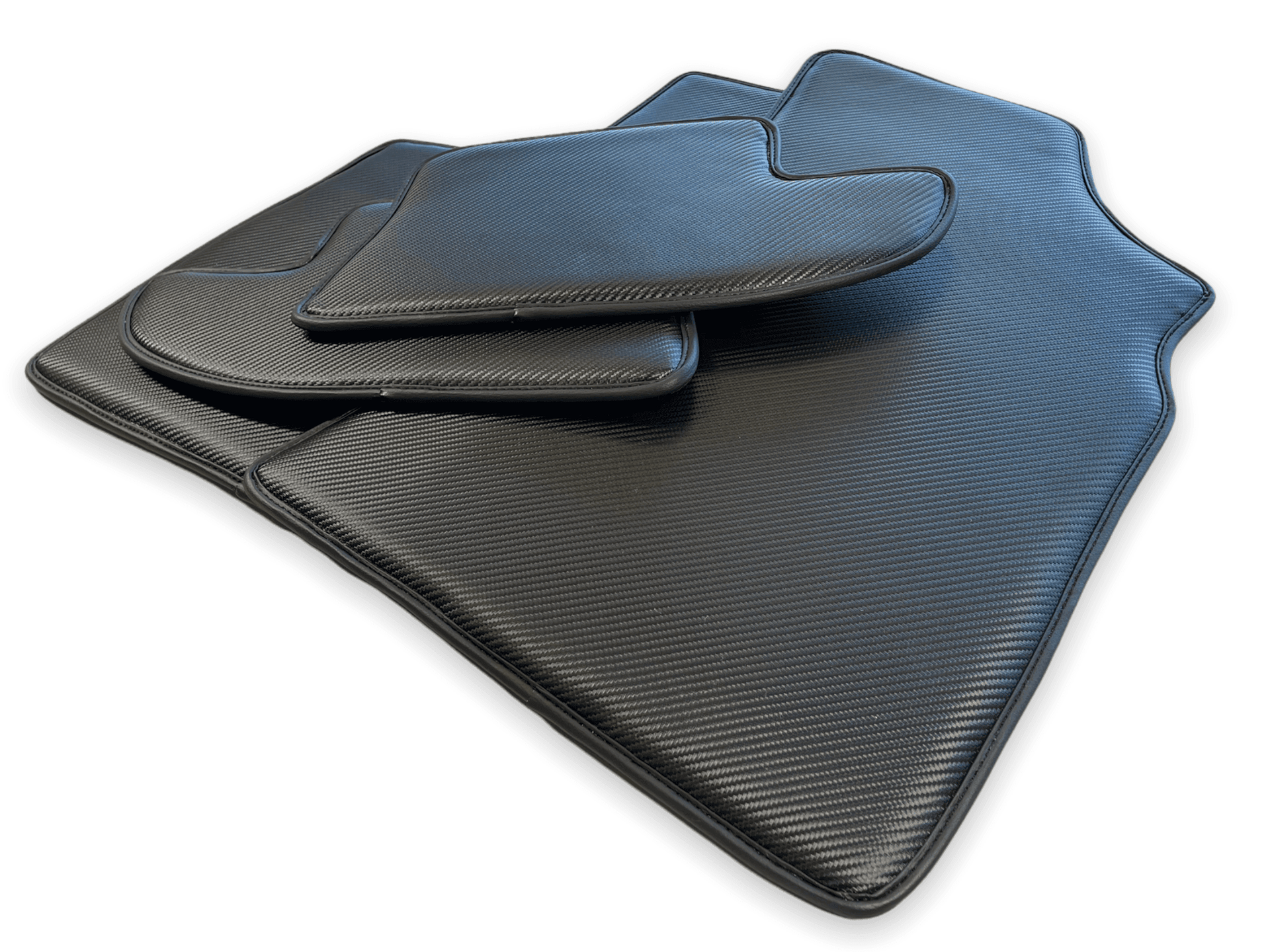Carbon Fiber Floor Mats For Bentley Continental GTC (2006–2011) - AutoWin