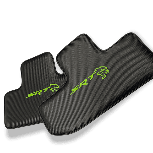 Carbon Fiber Floor Mats For Dodge Charger SRT (2015-2024) - AutoWin
