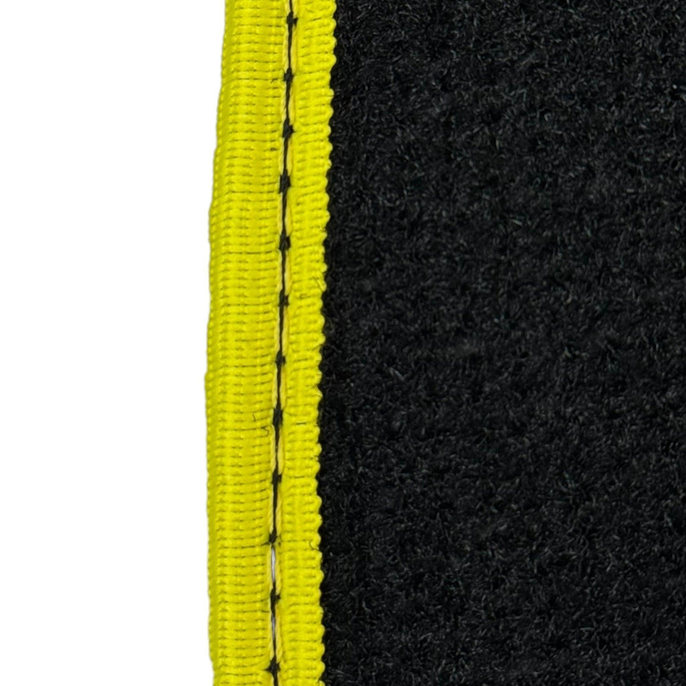 Carbon Fiber Floor Mats for Ferrari F12 Berlinetta (2012-2022) | Yellow Trim - AutoWin