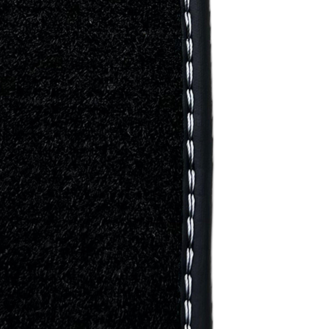 Carbon Fiber Floor Mats for Ford Mustang GT500 Shelby (2015-2021) with Cobra Sewing - AutoWin