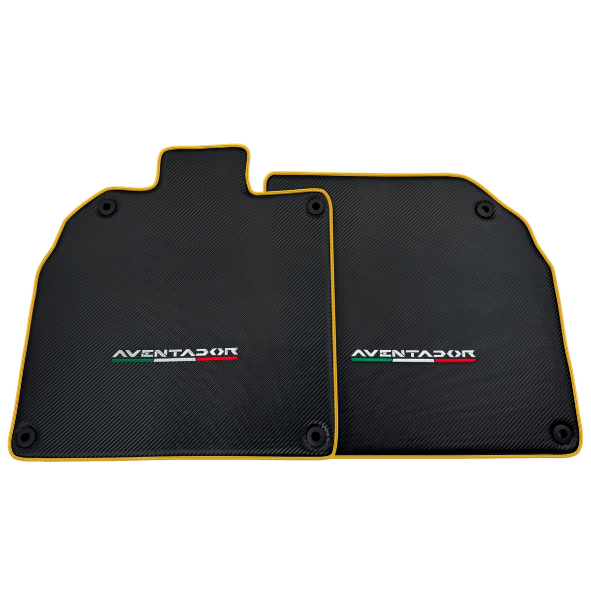 Carbon Fiber Floor Mats for Lamborghini Aventador | Various Trim Colors
