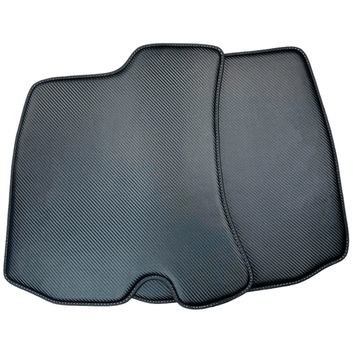 Carbon Fiber Leather Floor Mats For Ferrari Roma (2021-2027)