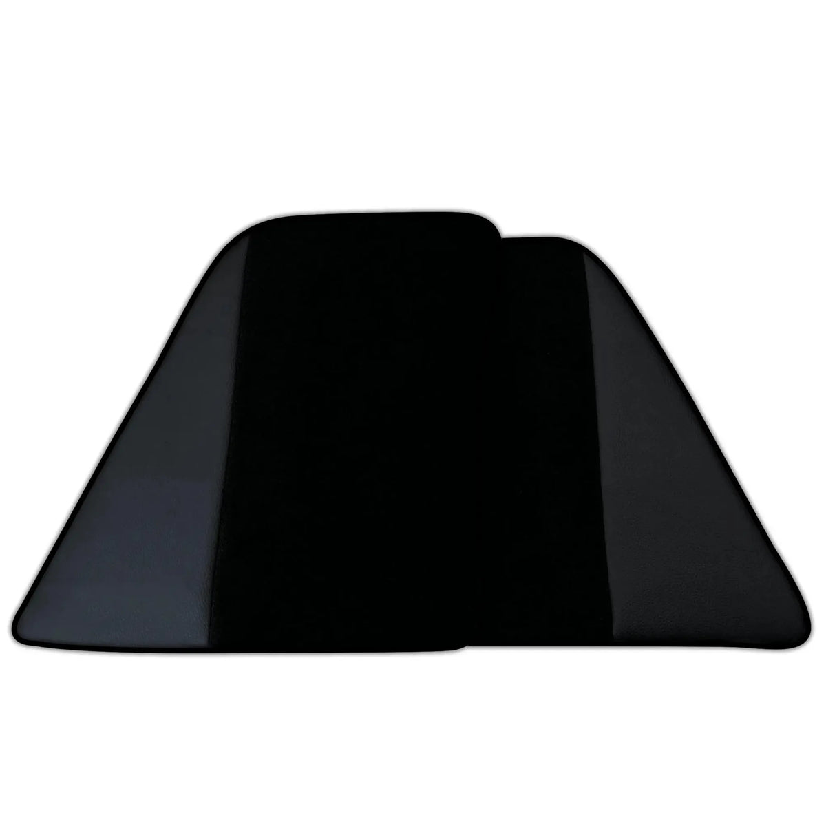Custom Black Floor Mats for Ferrari 296 GTB (2022-2027) with Leather