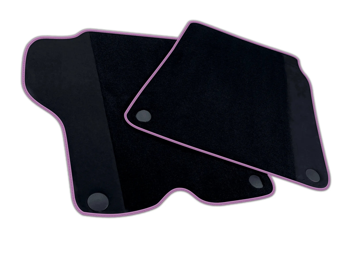 Custom Black Floor Mats For Ferrari California 2008-2014 With Alcantara