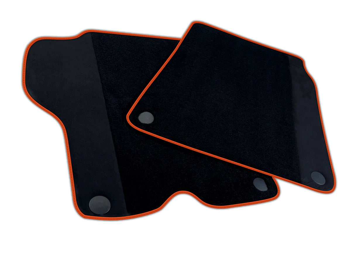 Custom Black Floor Mats For Ferrari California 2008-2014 With Alcantara