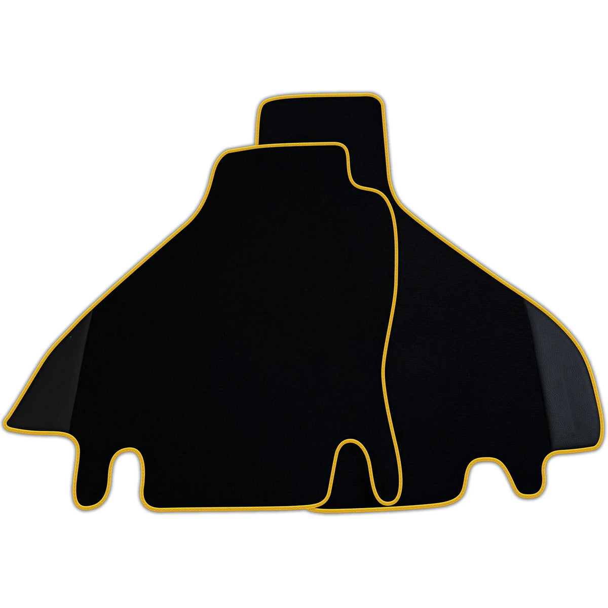 Custom Floor Mats for Ferrari Testarossa (1984–1996) with Leather