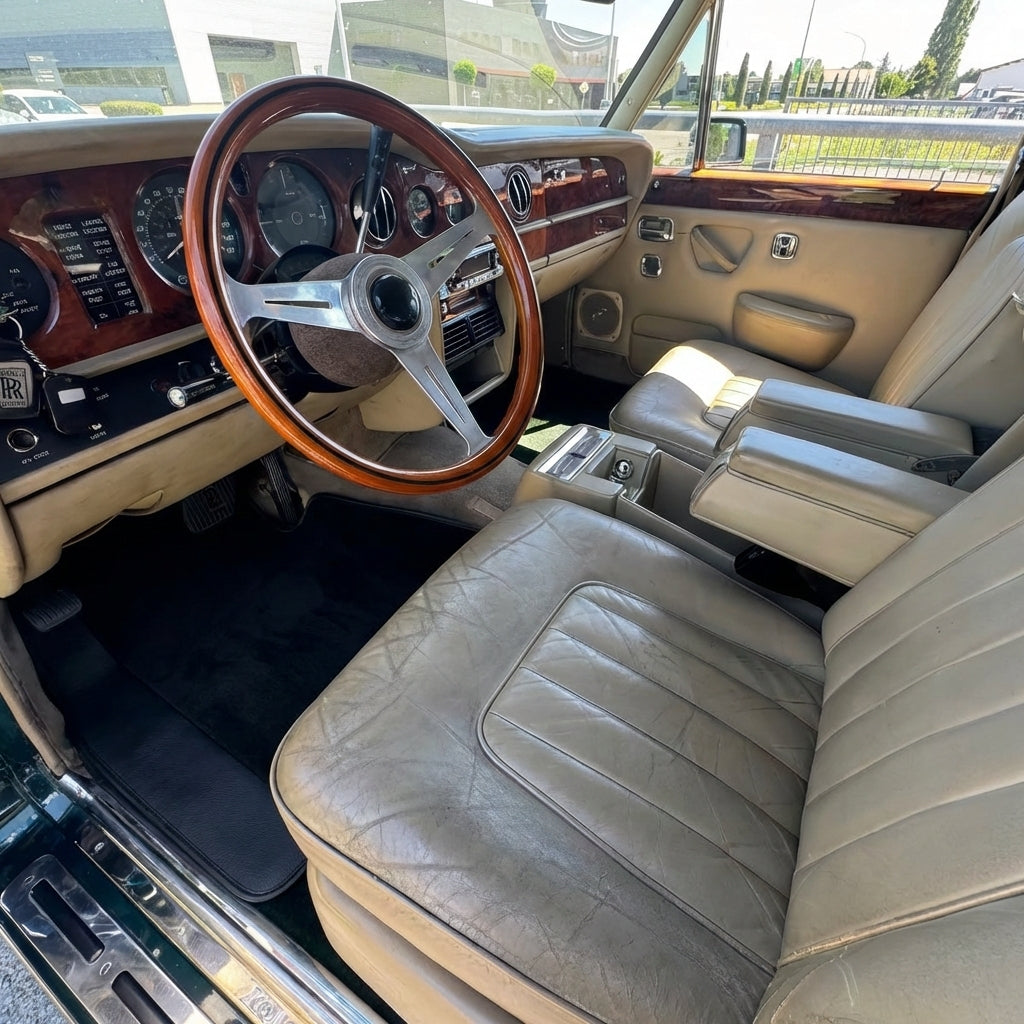 Custom Floor Mats for Rolls Royce Wraith (2013–2023) With Black Leather