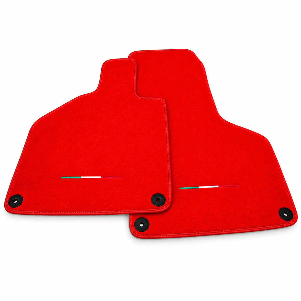Custom Red Floor Mats for Lamborghini Huracan EVO (2019-2024)