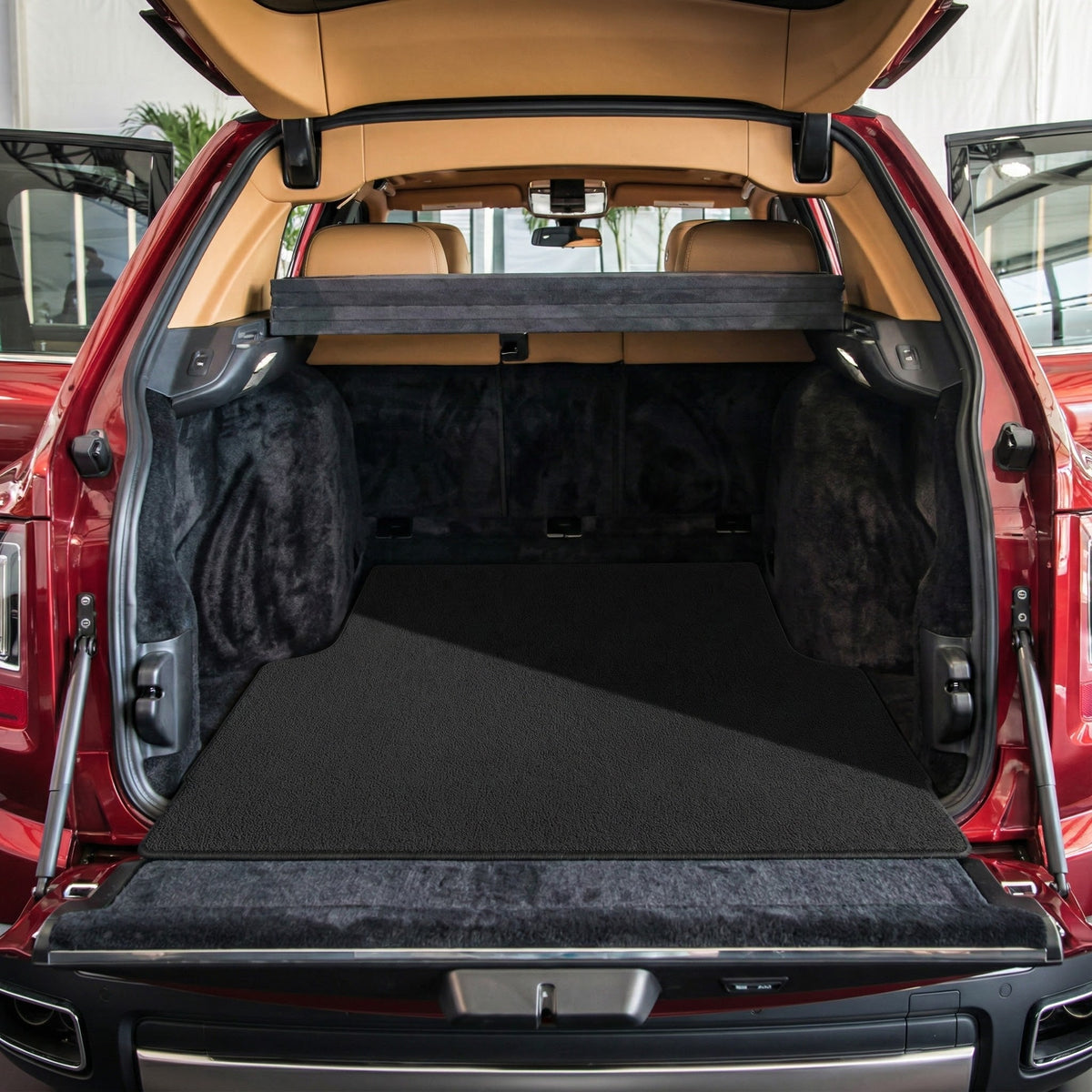 Customizable Carpet Trunk Floor Mats for Rolls-Royce Cullinan (2018-2025) - Various Carpet Colors