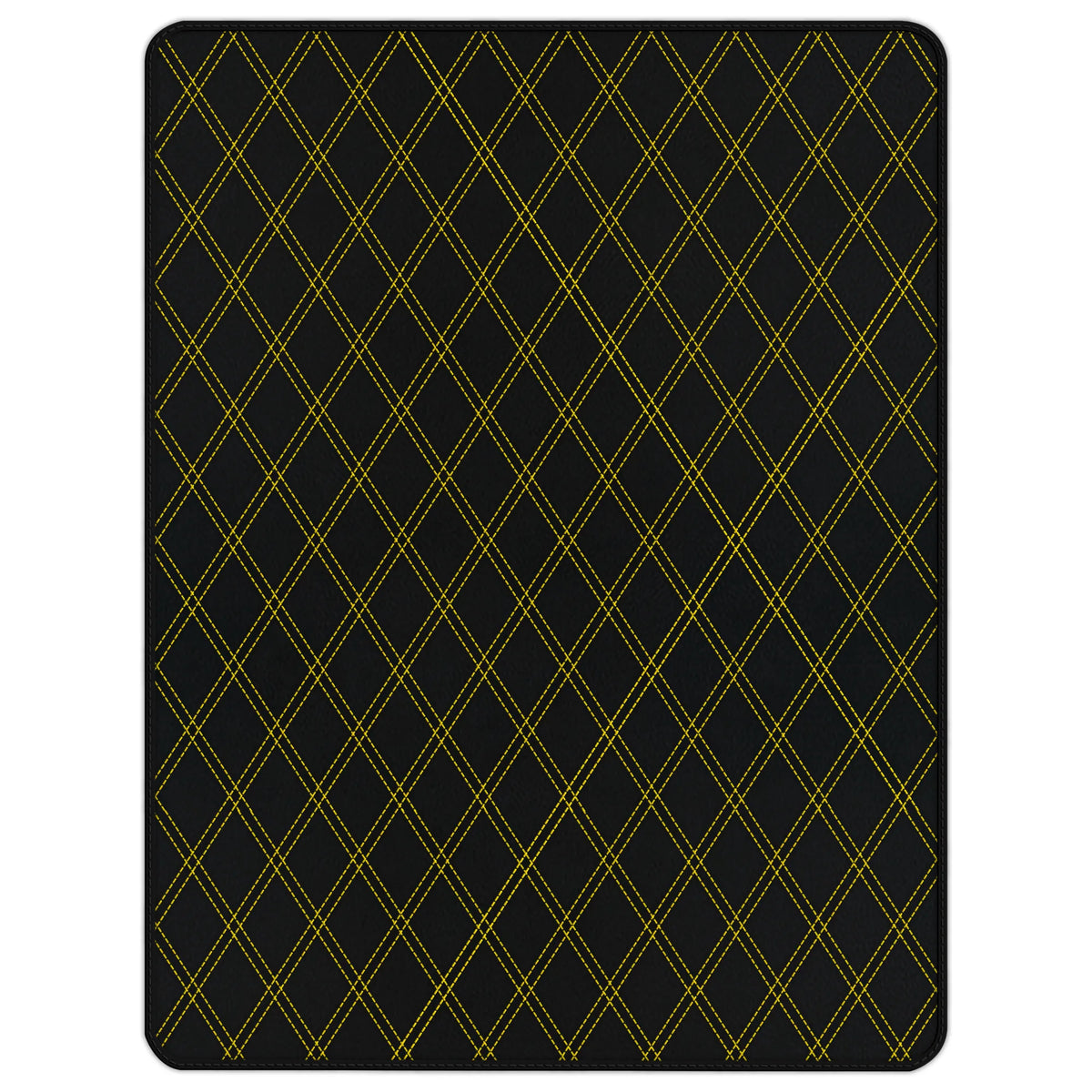 Customizable Leather Trunk Floor Mats with Double Diamond Pattern for Ferrari 488 GTB (2016-2022)