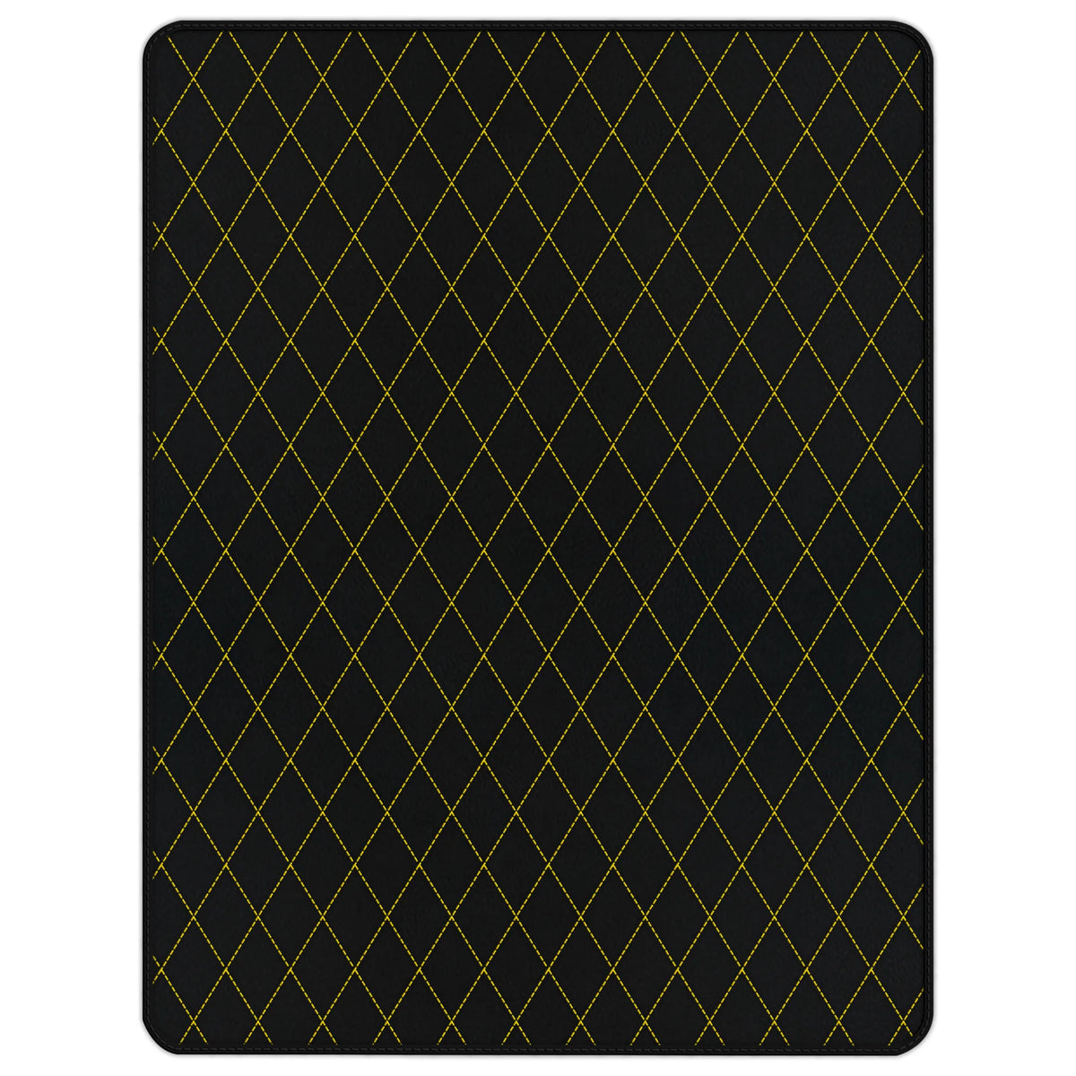 Customizable Leather Trunk Floor Mats with Single Diamond Pattern for Ferrari 488 Pista Spider (2019-2021)