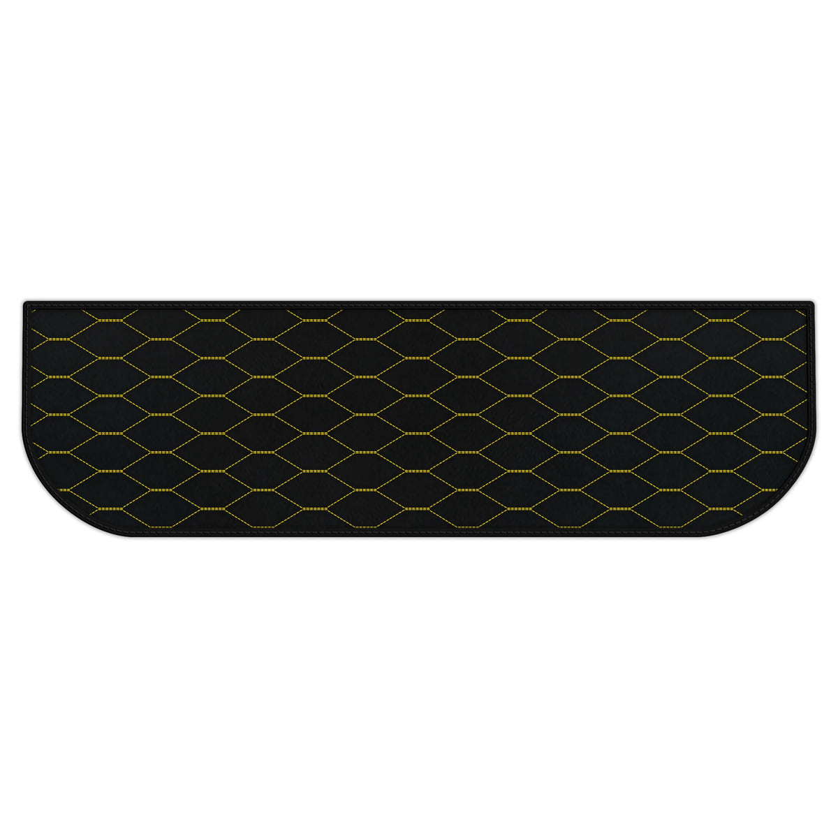 Customizable Leather Trunk Floor Mats with Viper Hex Pattern for Ferrari 328 GTB (1985-1989)