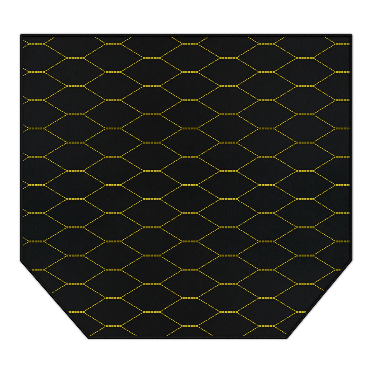 Customizable Leather Trunk Floor Mats with Viper Hex Pattern for Ferrari 360 (1999-2005)
