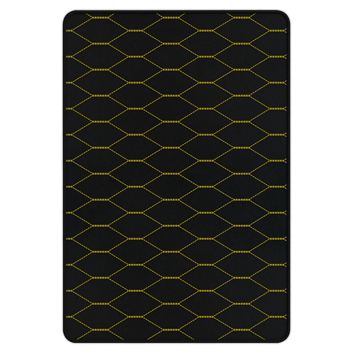 Customizable Leather Trunk Floor Mats with Viper Hex Pattern for Ferrari 458 Speciale (2012-2015)
