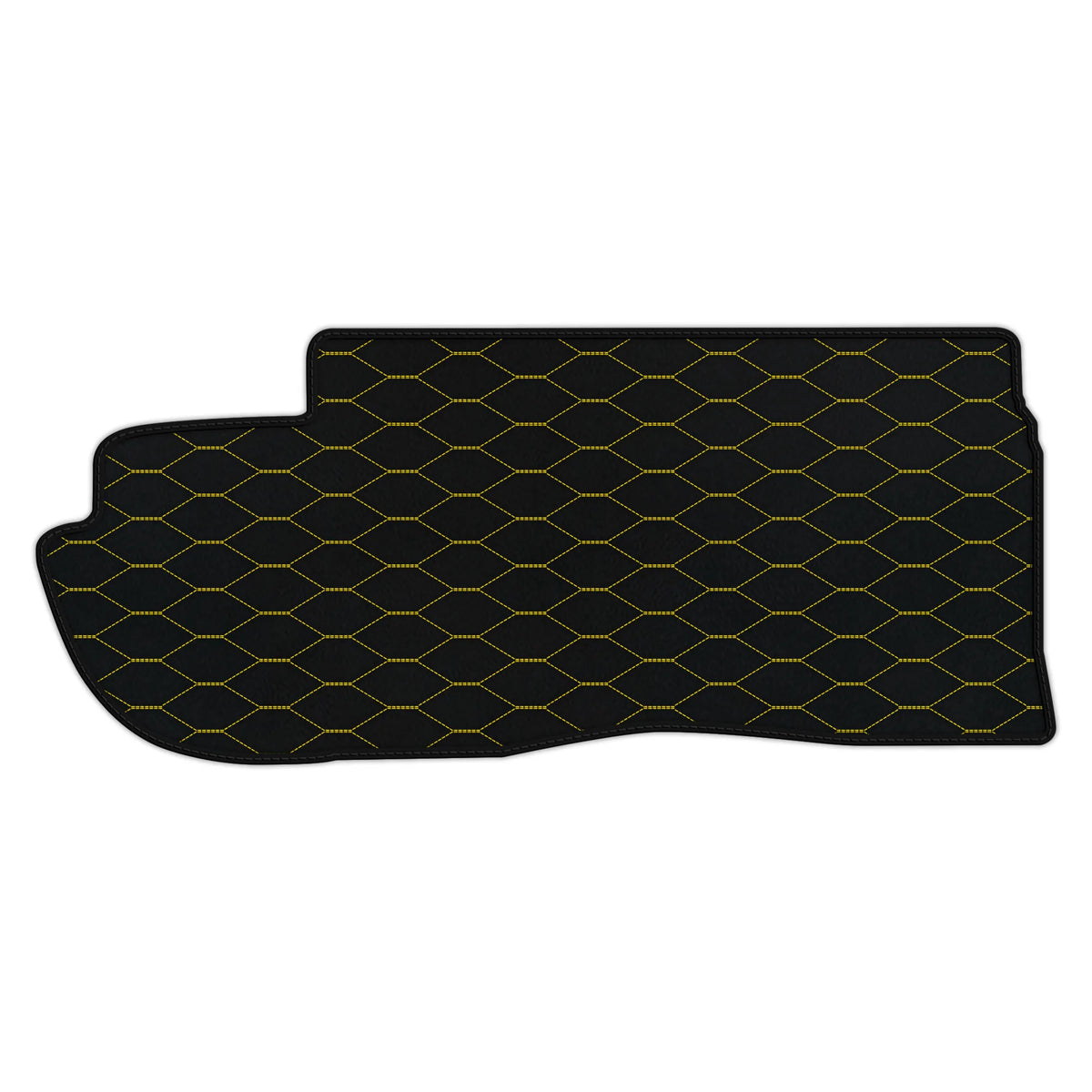 Customizable Leather Trunk Floor Mats with Viper Hex Pattern for Ferrari 599 Coupe (2006-2012)