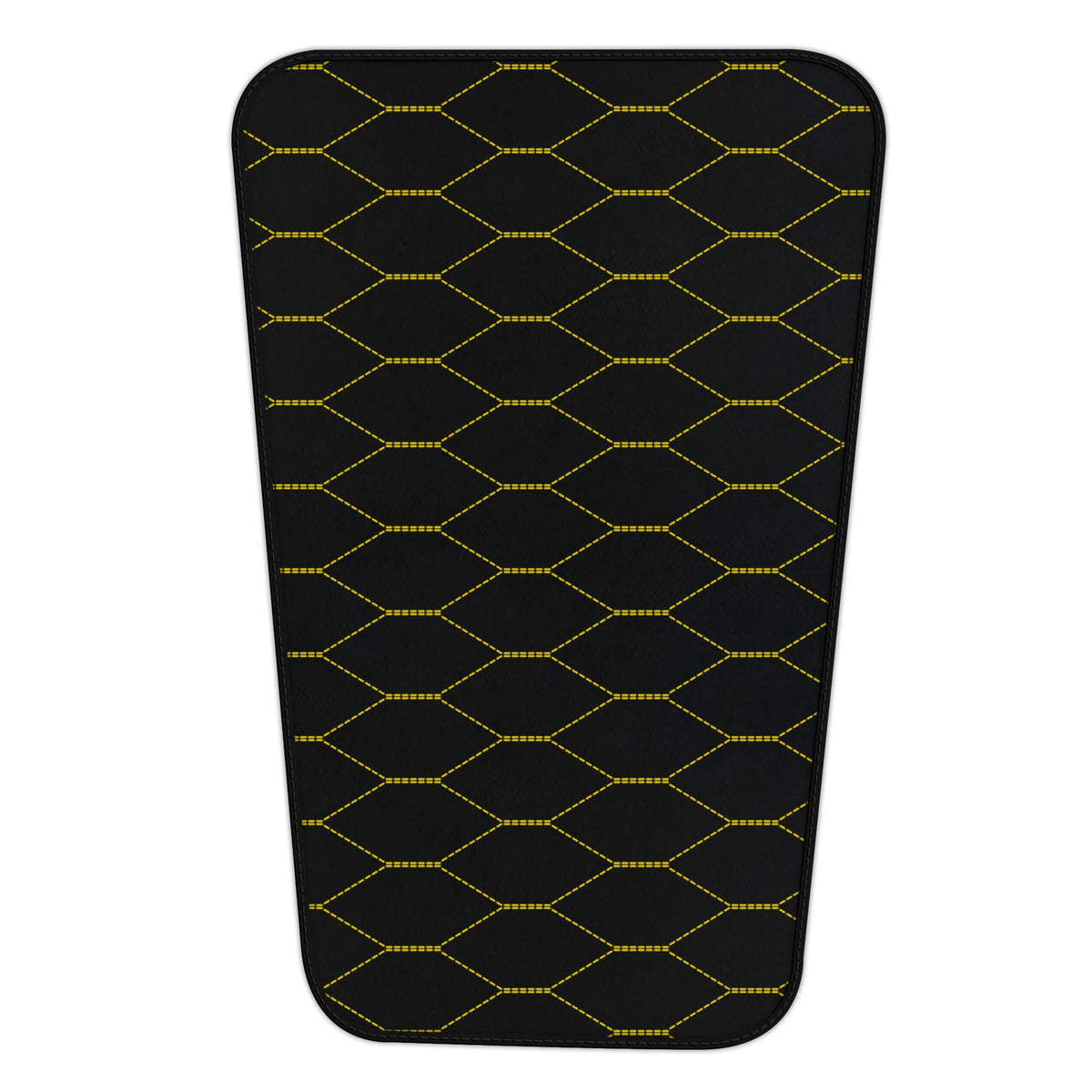 Customizable Leather Trunk Floor Mats with Viper Hex Pattern for Ferrari F8 Spider (2019-2023)