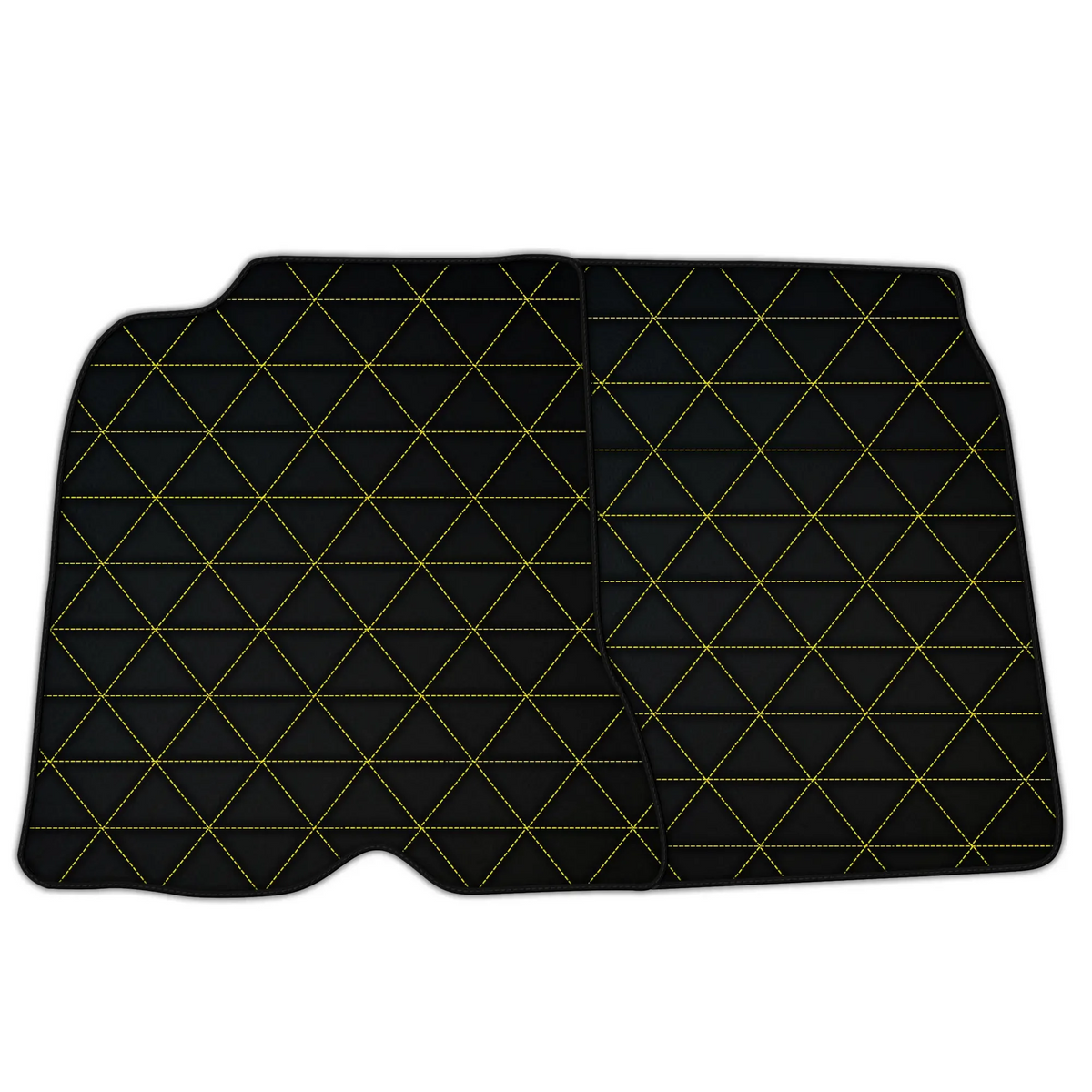 Customizable Triangle's Pattern Floor Mats for 2015–2018 Ferrari California T