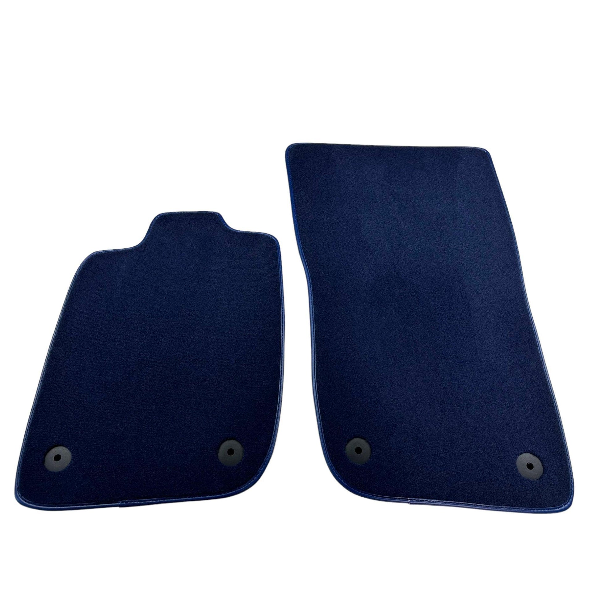 Dark Blue Floor Mats For Bentley Continental GTC Convertible (2018–2023) - AutoWin