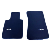 Dark Blue Floor Mats for BMW Z4 Series E86 Coupe (2003-2008) - AutoWin