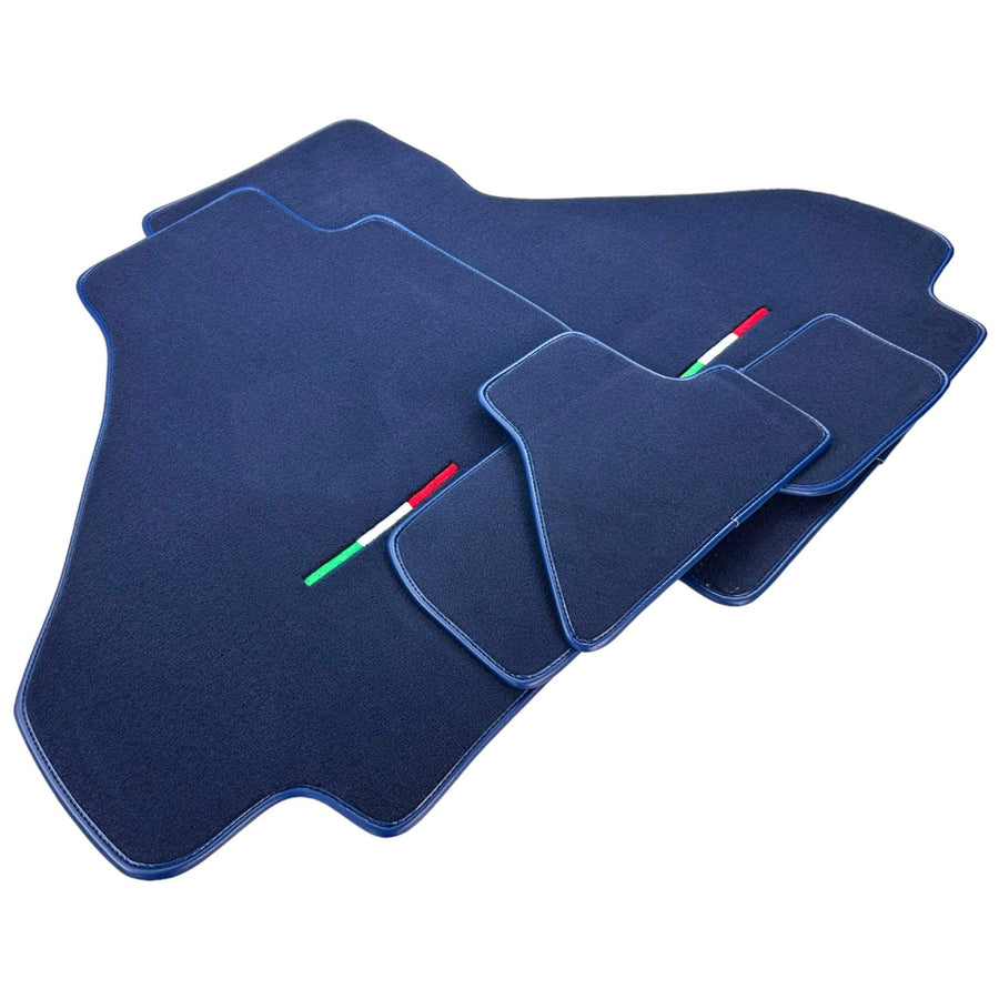 Dark Blue Floor Mats For Ferrari 512 TR 1992-1994 - AutoWin