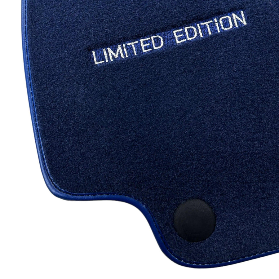 Dark Blue Floor Mats For Mercedes Benz GLE-Class C167 Coupe - 5 Seats (2020-2023) Hybrid | Limited Edition - AutoWin